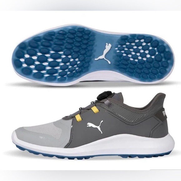 Puma Other - Puma Ignite Fasten8 Disc Men’s Golf Shoes-High Rise/Silver/Quick Shade-Size 12🔥